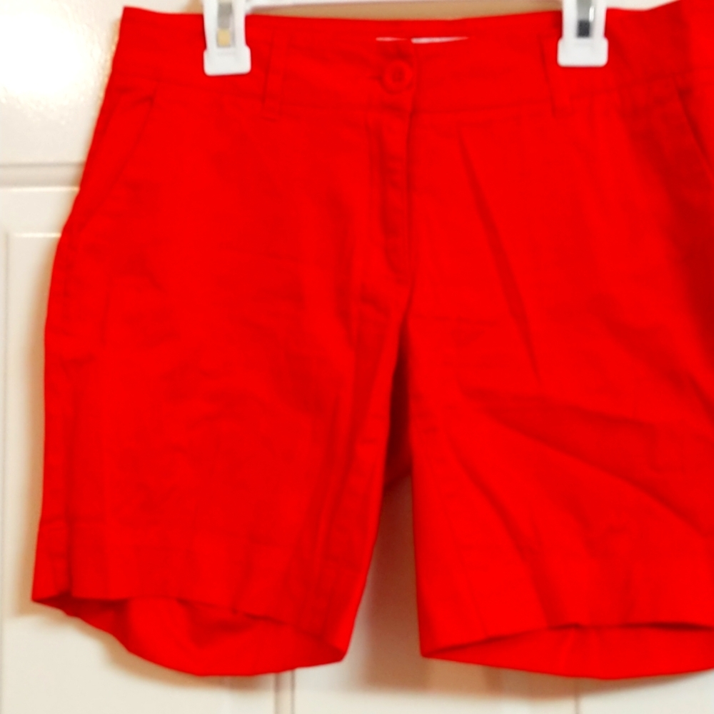 Women's Nautica size 0 shorts pretty red
